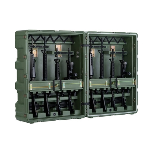 NSN 8140015633582 Hardigg M4/M16 Weapon Case Holds up to 8